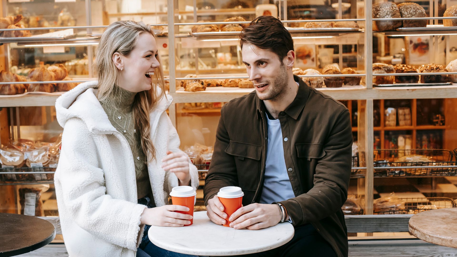 Couple on Coffee Date